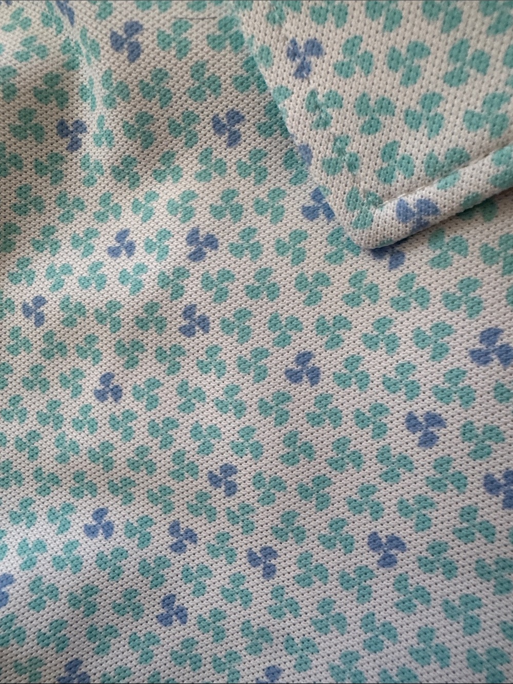 Peter Millar Summer Comfort Polo Pair in Light Blue & Mint - Picture 4 of 5